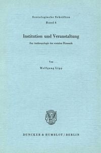 Produktbild: Institution und Veranstaltung.