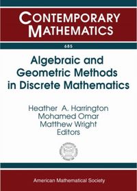 Produktbild: Algebraic and Geometric Methods in Discrete Mathematics