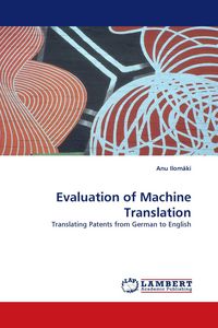 Produktbild: Evaluation of Machine Translation