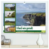 Produktbild: Irland wie gemalt (hochwertiger Premium Wandkalender 2027 DIN A2 quer), Kunstdruck in Hochglanz