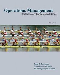 Produktbild: Operations Management: Contemporary Concepts and Cases