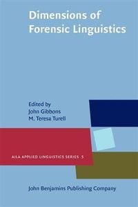 Produktbild: Dimensions of Forensic Linguistics