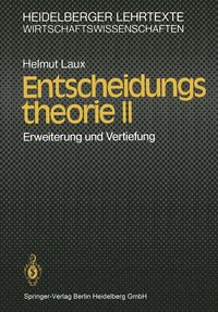 Produktbild: Entscheidungstheorie II