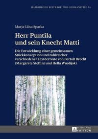 Produktbild: Herr Puntila und sein Knecht Matti