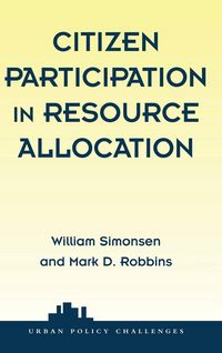 Produktbild: Citizen Participation In Resource Allocation