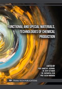 Produktbild: Functional and Special Materials, Technologies of Chemical Production