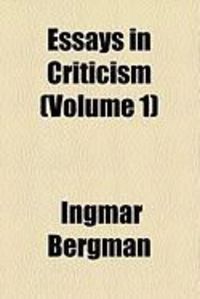 Produktbild: Essays in Criticism (Volume 1)