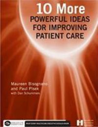 Produktbild: 10 More Powerful Ideas for Improving Patient Care, Book 2
