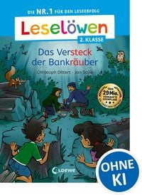 Produktbild: Lesel&ouml;wen 2. Klasse - Das Versteck der Bankr&auml;uber