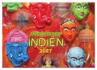 Produktbild: Farbenfrohes Indien (Wandkalender 2027 DIN A2 quer), CALVENDO Monatskalender