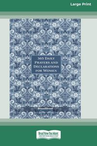 Produktbild: 365 Daily Prayers and Declarations for Women [Standard Large Print]