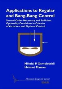 Produktbild: Applications to Regular and Bang-Bang Control