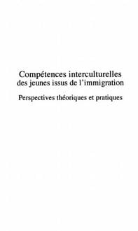 Produktbild: Competences Interculturelles des Jeunes Issus De L'immigrati