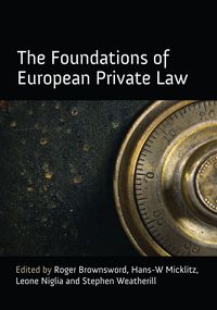 Produktbild: Foundations of European Private Law