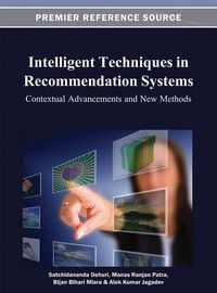 Produktbild: Intelligent Techniques in Recommendation Systems: Contextual Advancements and New Methods