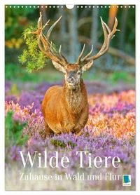 Produktbild: Wilde Tiere: Zuhause in Wald und Flur (Wandkalender 2026 DIN A3 hoch), CALVENDO Monatskalender