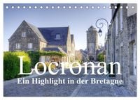 Produktbild: Locronan, ein Highlight in der Bretagne (Tischkalender 2026 DIN A5 quer), CALVENDO Monatskalender