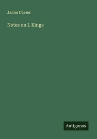 Produktbild: Notes on I. Kings