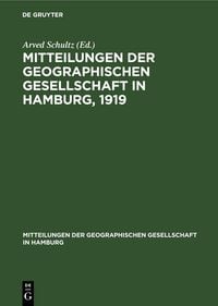 Produktbild: Mitteilungen der Geographischen Gesellschaft in Hamburg, 1919