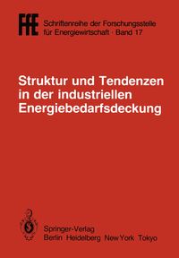 Produktbild: Struktur und Tendenzen in der industriellen Energiebedarfsdeckung