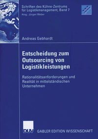 Produktbild: Entscheidung zum Outsourcing von Logistikleistungen