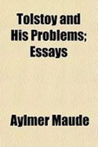 Produktbild: Tolstoy and His Problems; Essays