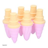 Produktbild: neuetischkultur Softeisform 6x 60ml., farbig sortiert Kunststoff