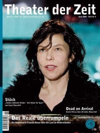 Produktbild: Theater der Zeit - 01. April 2009
