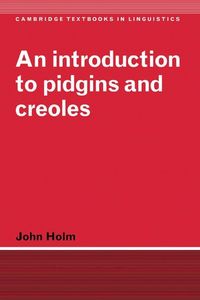 Produktbild: An Introduction to Pidgins and Creoles