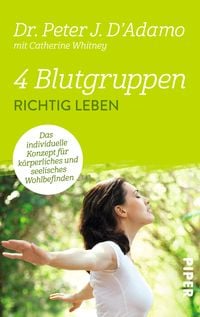 Produktbild: 4 Blutgruppen - Richtig leben