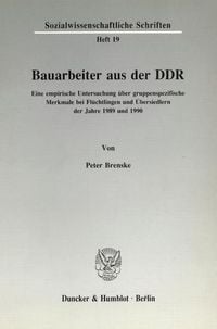 Produktbild: Bauarbeiter aus der DDR.