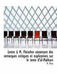 Produktbild: Lettre M. Fleischer Contenant Des Remarques Critiques Et Explicatives Sur Le Texte D'Al-Makkari