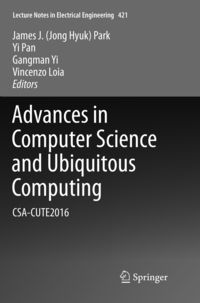 Produktbild: Advances in Computer Science and Ubiquitous Computing