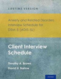 Produktbild: Anxiety and Related Disorders Interview Schedule for Dsm-5(r) (Adis-5l) - Lifetime Version