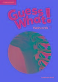 Produktbild: Reed, S: Guess What! American English Level 1 Flashcards (Pa