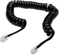 Produktbild: Digitus Telefon (analog) Anschlusskabel [1x RJ10-Stecker 4p4c - 1x RJ10-Stecker 4p4c] 4.00 m Schwarz