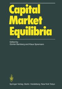 Produktbild: Capital Market Equilibria