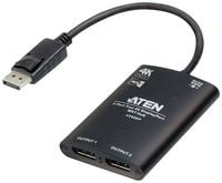 Produktbild: ATEN VS92DP DisplayPort-Splitter 3840 x 2160 Pixel Schwarz