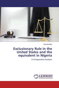 Produktbild: Exclusionary Rule in the United States and the equivalent in Nigeria