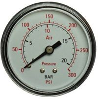 Produktbild: Aerotec Manometer 9414582 Anschluss (Manometer): R&uuml;ckseite Au&szlig;engewinde 1/4" 1St.