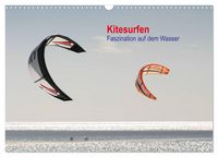 Produktbild: Kitesurfen &ndash; Faszination auf dem Wasser (Wandkalender 2026 DIN A3 quer), CALVENDO Monatskalender