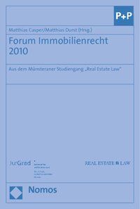 Produktbild: Forum Immobilienrecht 2010