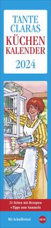 Bild vom Artikel Tante Clara Küche Langplaner 2024. Praktischer Wandkalender mit Küchen-Tipps und abtrennbaren Rezepten. Langer 14-Tages-Kalender 2024. Terminplaner vom Autor 