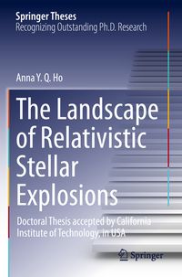 Produktbild: The Landscape of Relativistic Stellar Explosions