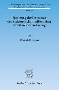 Produktbild: Sicherung der Interessen der Zielgesellschaft mittels einer Investorenvereinbarung.