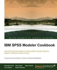 Produktbild: IBM SPSS Modeler Cookbook