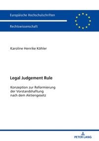 Produktbild: Legal Judgement Rule