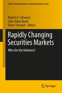 Produktbild: Rapidly Changing Securities Markets