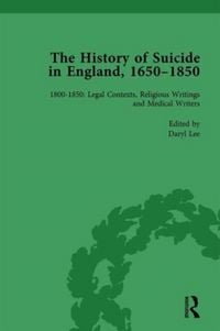 Produktbild: History of Suicide in England, 16501850, Part II Vol 7