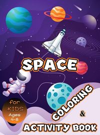 Produktbild: Space Coloring and Activity Book for Kids Ages 4-8